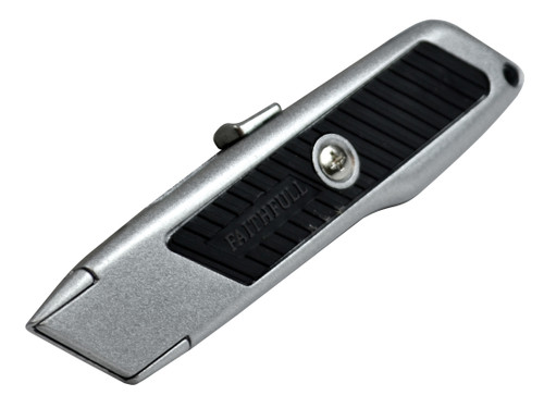 Faithfull Tools - Safety Trimming Knife with Auto Retracting Blade