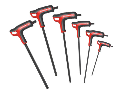 Facom - P-Shaped Hex Key Set, 6 Piece (3-8mm)