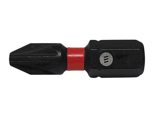 ForgeFix - ForgeFast Pozidriv Compatible Impact Bit PZ1 x 25mm (Card 2)
