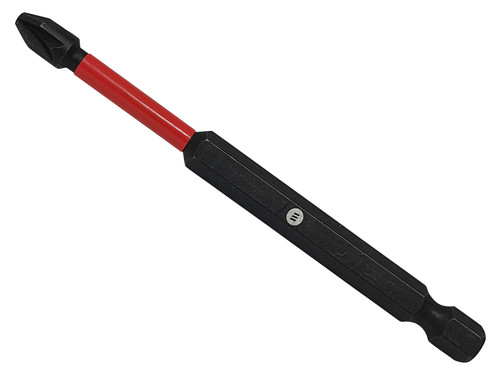 ForgeFix - ForgeFast Pozidriv Compatible Impact Bit PZ3 x 89mm (Card 2)
