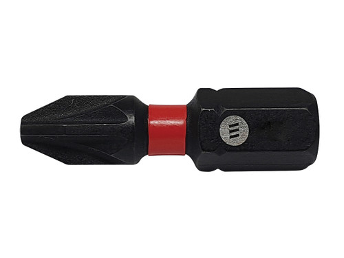 ForgeFix - ForgeFast Pozidriv Compatible Impact Bit PZ4 x 25mm (Card 2)