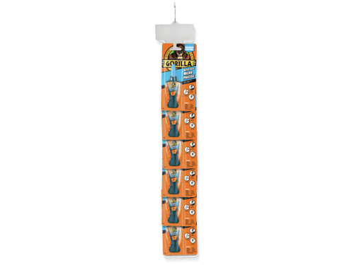 Gorilla Glue - Gorilla Super Glue Micro Precise Clip Strip (6 x 5g)
