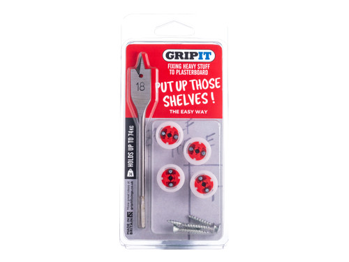 GRIPIT - Shelf Kit Clam Pack