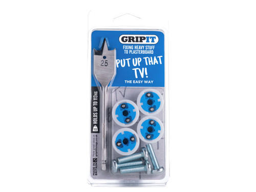 GRIPIT - TV Kit, Clam Pack