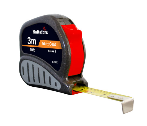 Hultafors - TL3ME Tri-Lok Pocket Tape 3m/10ft (Width 13mm)