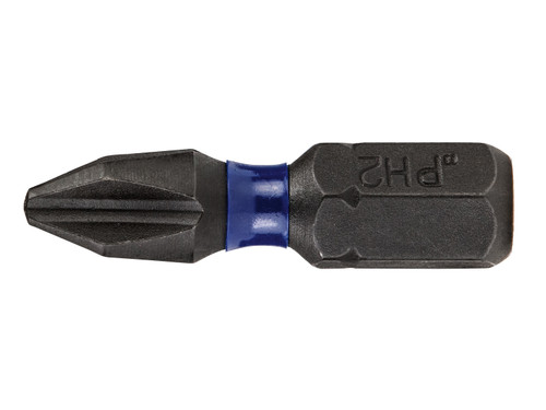 Irwin Tools - Impact Pro Performance Screwdriver Bits PH2 25mm (Pack 2)