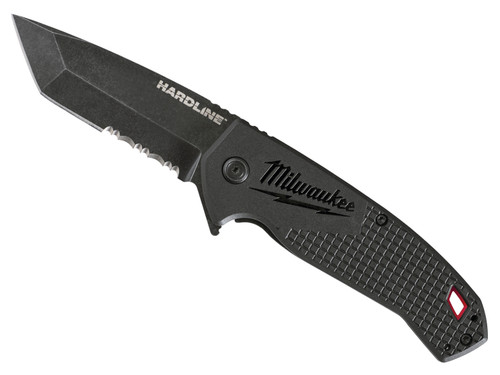 Milwaukee Hand Tools - HARDLINE Folding Knife Serrated