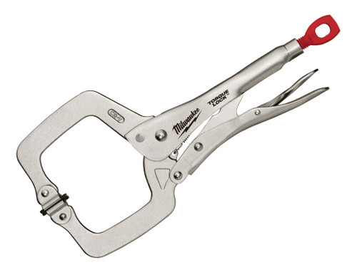Milwaukee Hand Tools - TORQUE LOCK Locking C-Clamp with Swivel Pads 280mm (11in)