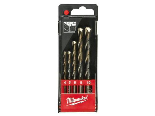 Milwaukee Power Tools - Concrete Drill Bit Set, 5 Piece