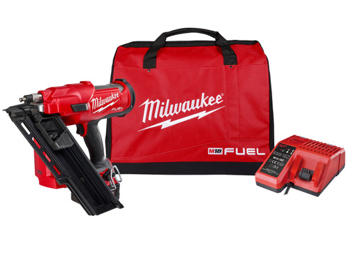 Milwaukee Power Tools - M18 FFN-502C Framing Nailer 18V 2 x 5.0Ah Li-ion