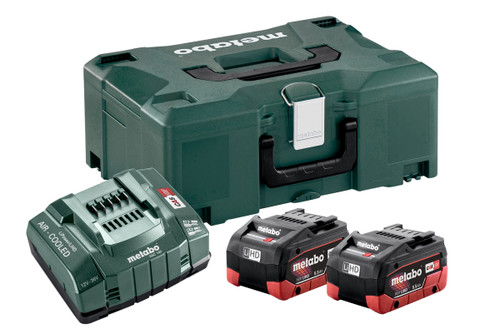 Metabo - Basic-Set LiHD 18V 2 x 5.2Ah