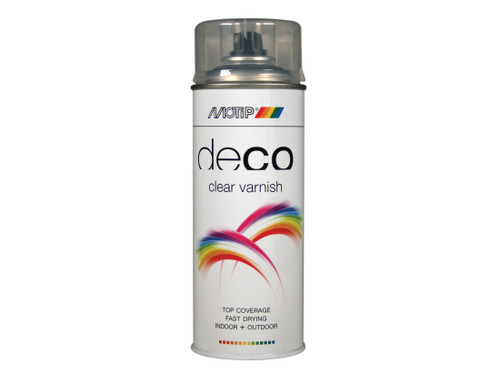 PlastiKote - Deco Spray Clear Lacquer High Gloss 400ml