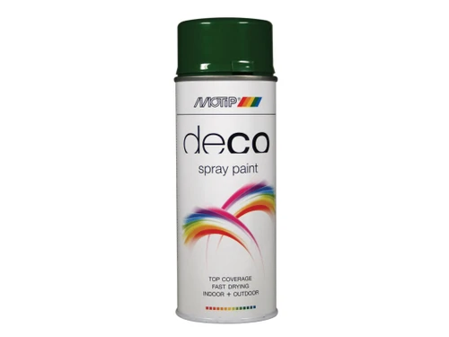 PlastiKote - Deco Spray Paint High Gloss RAL 6002 Leaves Green 400ml