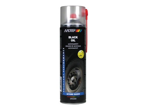 PlastiKote - Pro Black Oil Spray 500ml