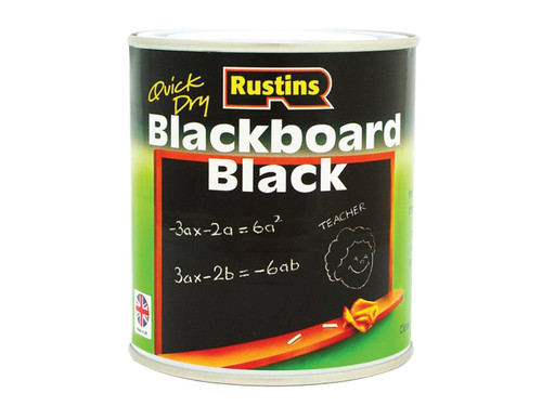 Rustins - Quick Dry Blackboard Black 100ml
