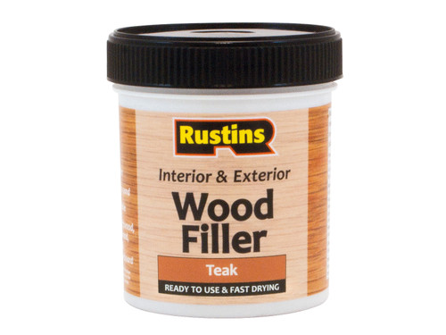 Rustins - Acrylic Wood Filler Teak 250ml