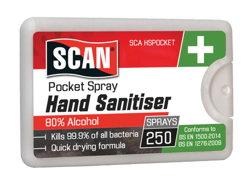 Scan - Pocket Spray Hand Sanitiser