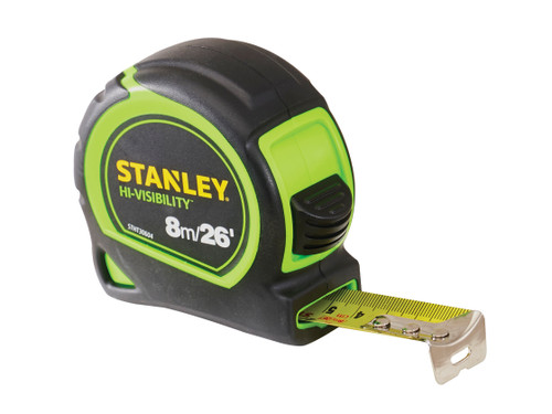 Stanley - Tylon Hi-Viz Pocket Tape 8m/26ft (Width 25mm)