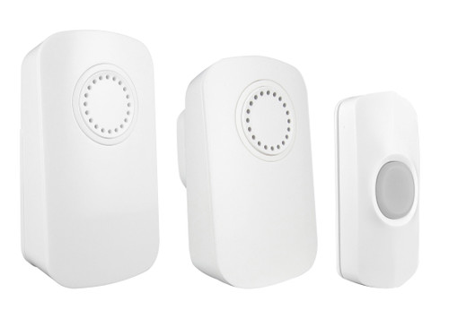 Uni-Com - Smart Portable Chime & Plug-In Door Chime (Twin Pack)