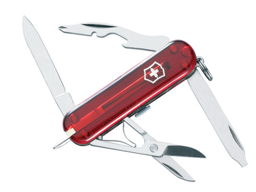 Victorinox - Manager Swiss Army Knife Translucent Red 06365TNP