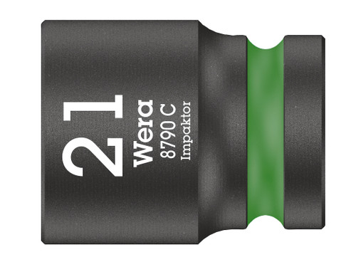 Wera - 8790 C Impaktor Socket 1/2in Drive 21mm