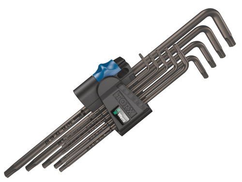 Wera - 967/9 TORX XL BL HF L-Key Set of 9 (TX8-TX40)