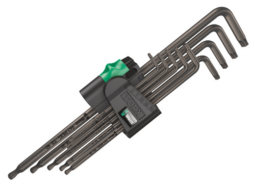 Wera - 967/9 TORX XL BL L-Key Set of 9 (TX8-TX40)