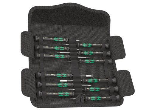 Wera - Kraftform Micro 12 Electronics 1 Set, 12 Piece