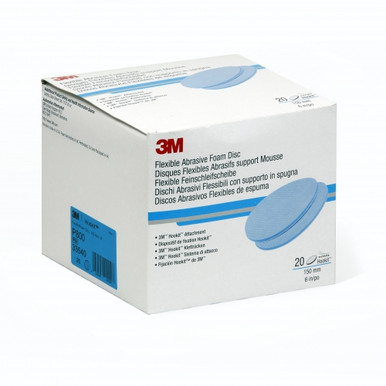 3M™ Hookit™ Blue Abrasive Disc 321U, 36184, 6 in, 800, Multi-hole
