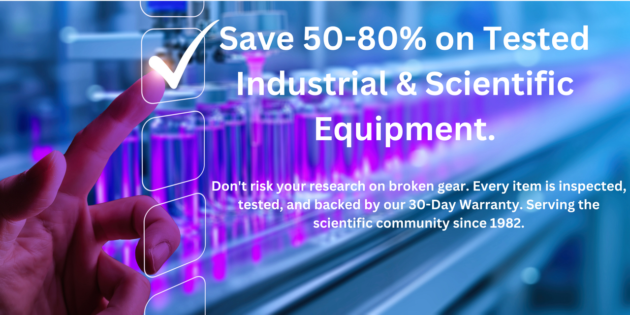 Save 50-80% on Tested Industrial & Scientific Equipment - HiTechTrader