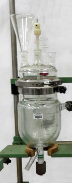 Chemglass 3 liter glass reactor  CG-1929-X28