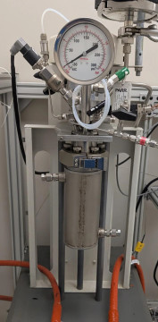 Parr 600 ML Hast C reactor for high pressure and temperature reactions Parr 600 ML Hast C reactor for high pressure and temperature reactions