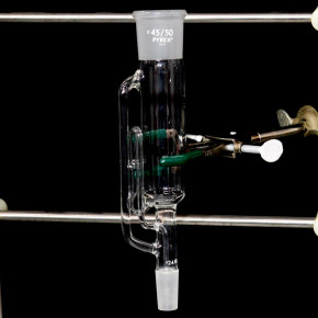 Corning Pyrex Soxhlet extractor glassware 170 mm siphon height