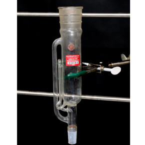 Lab Glass Soxhlet extractor body 500 mL with 50/50 top joint Lab Glass Soxhlet extractor body 500 mL with 50/50 top joint
