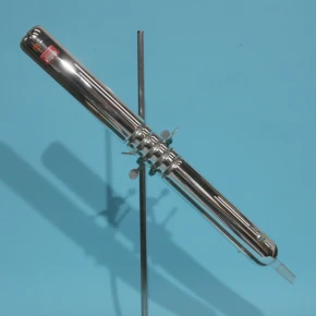 New 32-inch Lab Glass silver vacuum-jacketed Oldershaw fractional distillation column