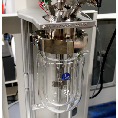 Parr Glass Pressure reactor