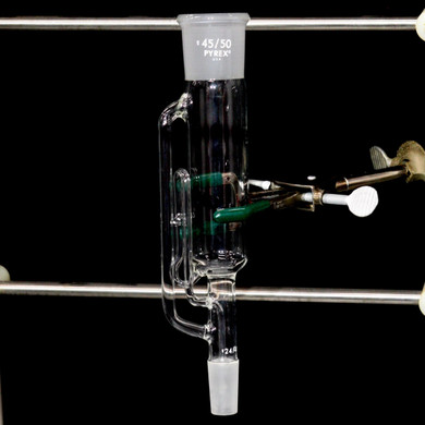 Corning Pyrex Soxhlet extractor glassware 170 mm siphon height