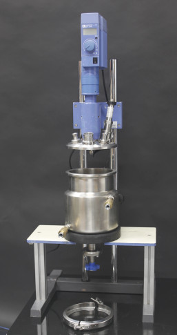 IKA LR-2 ST laboratory stainless steel reactor for pilot scale processing