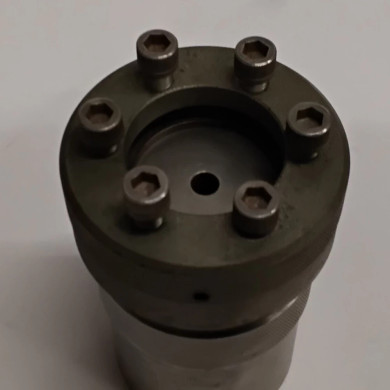 Parr 4748 Acid Digestion Hex Bolt Reactors Stock Photo