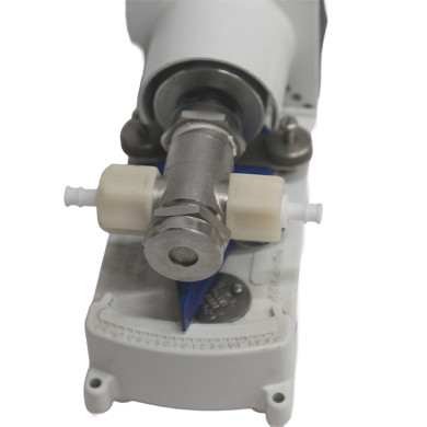 Fluid Metering Inc RP-SY variable speed valveless piston pump with stainless steel R405 head