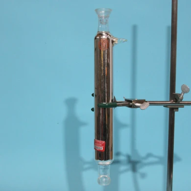 Used Inter-Joint 35/25 silver vacuum jacketed Oldershaw mixing column