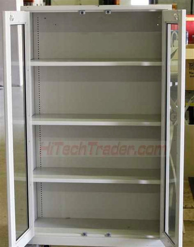 Fisher Lab Storage Cabinet with glass doors - 1