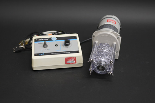 Cole-Parmer Model 7553-80 Peristaltic Pump w/ Model 50002-02 Controller
