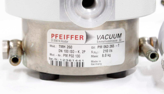 Pfeiffer Vacuum Turbo Pump TMH-260 with Controller TCP-120 - 1