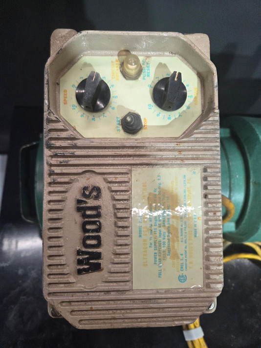 SPX Lightnin XJC-43SCR dual propeller mixer