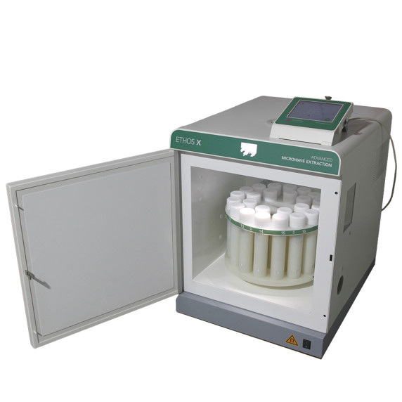 Milestone ETHOS X microwave digestion and extraction system for organic pollutant analysis