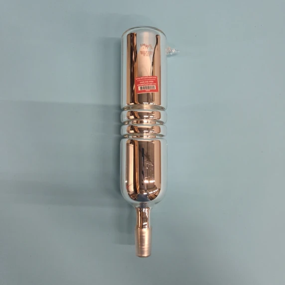 Used SGA 29/42 5 plate silver vacuum jacketed Oldershaw distillation column