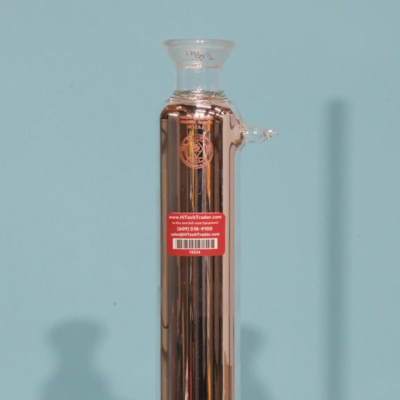 SGA Scientific manufacturing mark on a new heavy-wall borosilicate glass mixing column