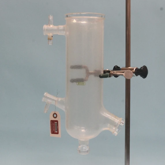 Used Buchi Style C cold trap outer glass sleeve for rotary evaporator