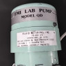 Fluid Metering Inc QD laboratory metering pump with stainless steel head and 1/4 inch shaft drive